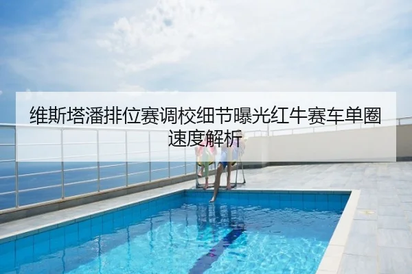 维斯塔潘排位赛调校细节曝光红牛赛车单圈速度解析